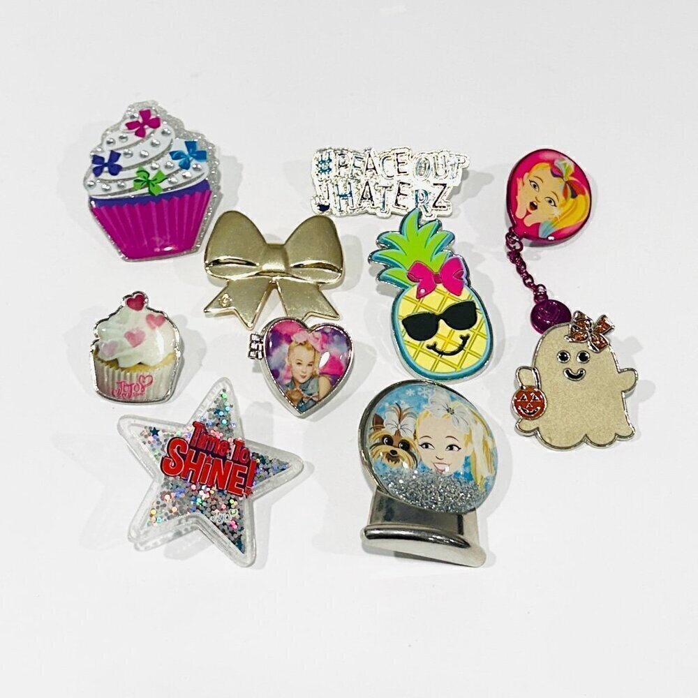 Jojo Siwa Bow Club Pins - Lot of 10
